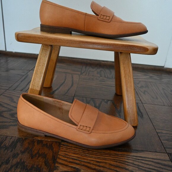 Madewell Leather Loafers – Camel/Sand – Size 9 - Picture 5 of 8